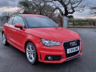 Used Audi A1 S-Line 122 HP (89 kW) 2014 Red Hatchback