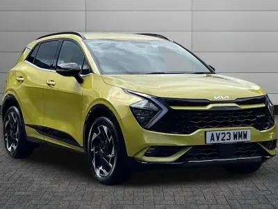 Used Kia Sportage GT-Line 148 HP (108 kW) 2023 Splash lemon SUV