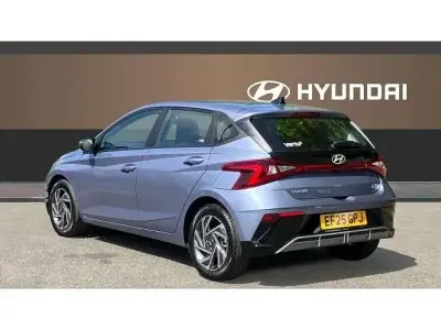 Used Hyundai i20 Advanced 100 HP (73 kW) 2025 Blue Hatchback