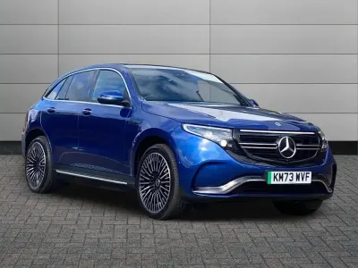 Used Mercedes EQC400 AMG Line Premium 300 kW (408 HP) 2023 Blue SUV