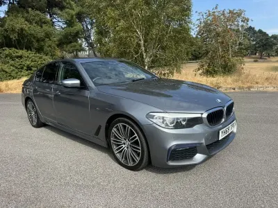 Used BMW 520 M Sport 190 HP (139 kW) 2019 Blue Sedan
