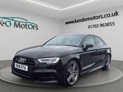 Used Audi A3 Black Edition 310 HP (228 kW) 2018 Black Sedan