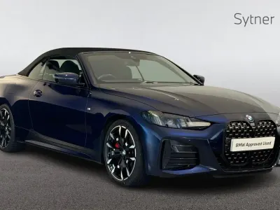 Used BMW 420 M Sport 181 HP (133 kW) 2025 Blue Cabriolet