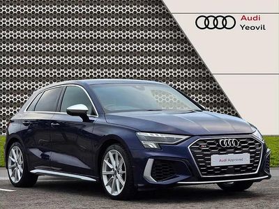 Blue Used 2021 Audi S3 Sportback Comfort Hatchback | £26,690 (Fair price)