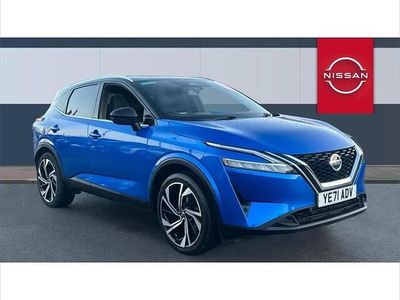 Blue Used 2021 Nissan Qashqai Tekna+ SUV | £18,506 (A bit pricey)
