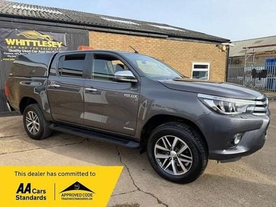 Used Toyota HiLux 150 HP (110 kW) 2020 Grey Pickup
