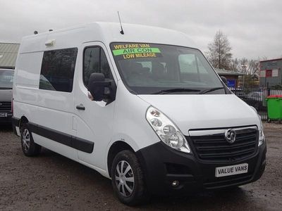 Used Vauxhall Movano 130 HP (95 kW) 2020 White MPV