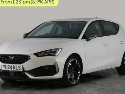 Used Cupra Leon 150 HP (110 kW) 2023 White Hatchback