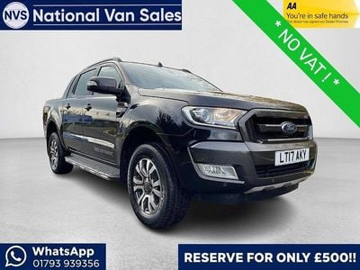 Black Used 2017 Ford Ranger Wildtrack Pickup | £14,990 (Fair price)