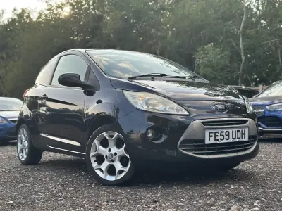 Used Ford Ka Zetec 2009 Black Hatchback