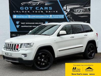 Used Jeep Grand Cherokee Overland 237 HP (174 kW) 2012 White SUV
