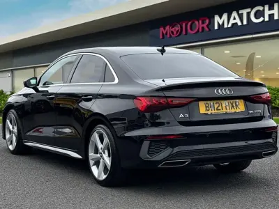 Used Audi A3 S-Line 2021 Black Sedan