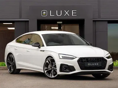 Used Audi A5 Black Edition 265 HP (194 kW) 2022 White Coupe