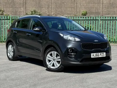 Begagnad Kia Sportage 2016 Svart SUV
