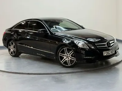 Used Mercedes E250 2012 Black Coupe