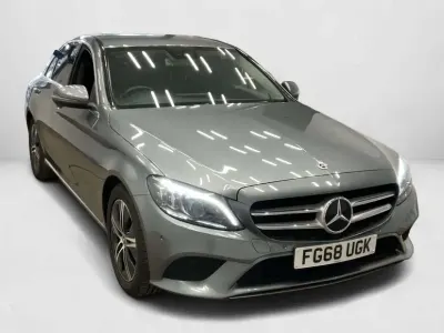 Used Mercedes C200 Premium 2018 Grey Sedan