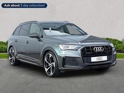 Used Audi Q7 Black Edition 286 HP (210 kW) 2022 Grey SUV