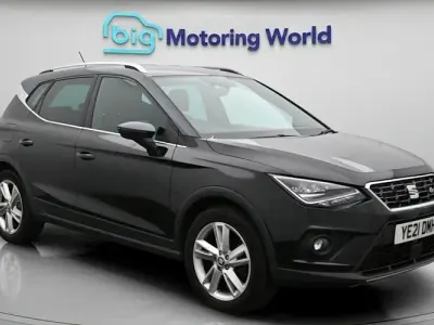 Used Seat Arona FR 110 HP (80 kW) 2021 Black SUV