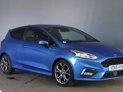 Used Ford Fiesta ST-Line 140 HP (102 kW) 2019 Blue Hatchback