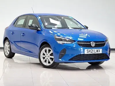 Used Vauxhall Corsa 2021 Blue Hatchback