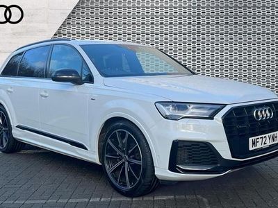 Used Audi Q7 Black Edition 340 HP (250 kW) 2022 White SUV