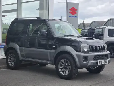 Used Suzuki Jimny SZ4 85 HP (62 kW) 2015 Black/grey SUV