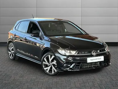 Used VW Polo R-line 110 HP (80 kW) 2023 Black Hatchback