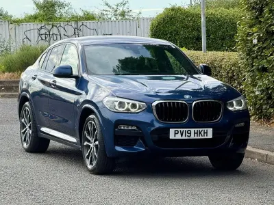 Used BMW X4 M Sport 190 HP (139 kW) 2019 Blue SUV