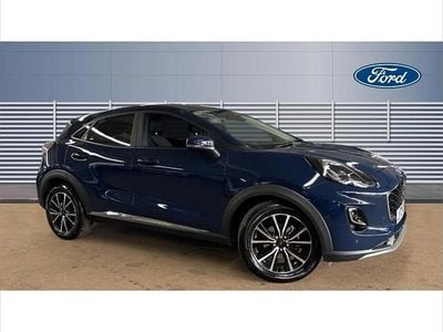 Used Ford Puma Titanium 125 HP (91 kW) 2022 Blue SUV