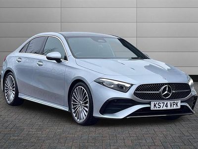 Used Mercedes A200 AMG Line Premium Plus 163 HP (119 kW) 2025 High tech silver Sedan