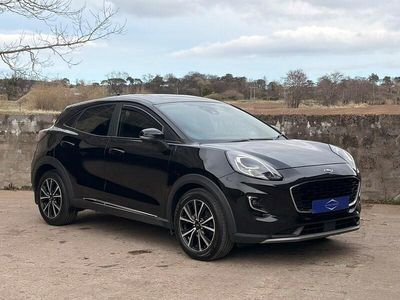Used Ford Puma Titanium 125 HP (91 kW) 2021 Black SUV