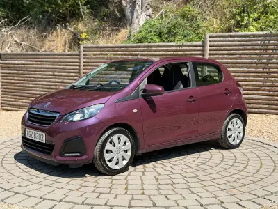 Used Peugeot 108 Active 68 HP (50 kW) 2016 Purple Hatchback