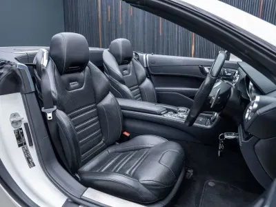 Used Mercedes SL63 AMG AMG 2014 White Cabriolet