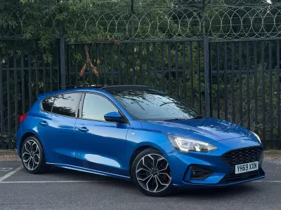 Used Ford Focus ST-Line X 120 HP (88 kW) 2019 Blue Hatchback