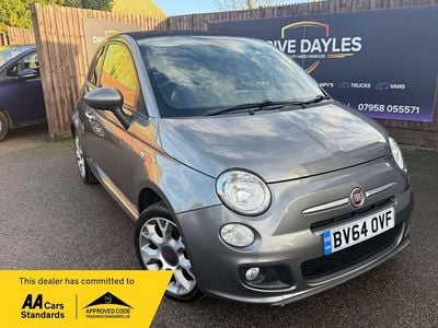 Grey Used 2015 Fiat 500 S Cabriolet | £5,999 (Super price)