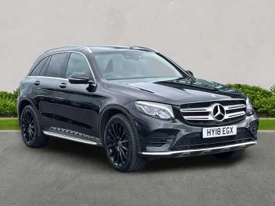 Used Mercedes GLC250 AMG Line Premium 2018 Black Estate
