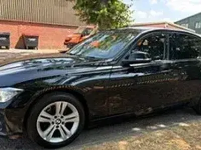 Used BMW 320 Sport Line 2015 Black Sedan