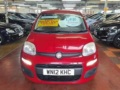 Red Used 2012 Fiat Panda Pop Hatchback | £3,395 (Expensive)