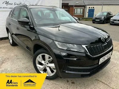 Używany Skoda Kodiaq 150 KM (110 kW) 2017 Czarny SUV