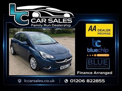 Used Vauxhall Corsa 90 HP (66 kW) 2015 Blue Hatchback