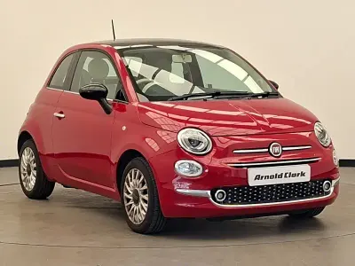 Used Fiat 500 Lounge 69 HP (50 kW) 2016 Red Hatchback