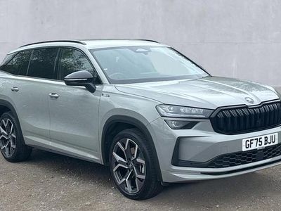 Used Skoda Kodiaq SportLine 150 HP (110 kW) 2025 Steel grey SUV