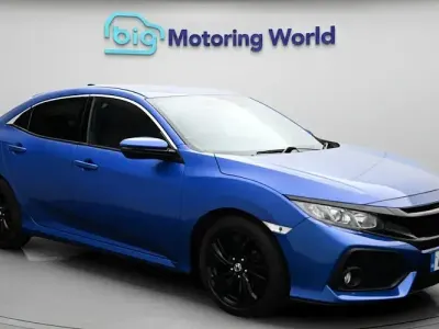 Używany Honda Civic SR 129 KM (94 kW) 2018 Niebieski Hatchback