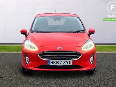 Used Ford Fiesta Zetec 101 HP (74 kW) 2018 Red Hatchback