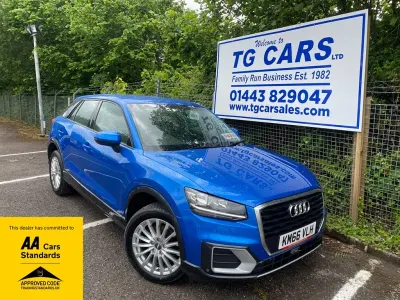 Used Audi Q2 116 HP (85 kW) 2016 Blue SUV