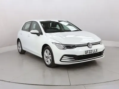 Used VW Golf VIII S 110 HP (80 kW) 2022 White Hatchback
