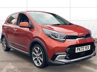 Begagnad Kia Picanto X-Line 67 HK (49 kW) 2023 Orange Halvkombi