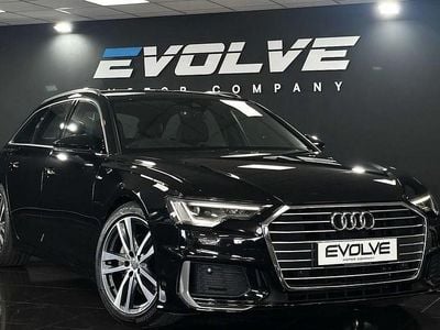 Used Audi A6 S-Line 204 HP (150 kW) 2019 Black Estate