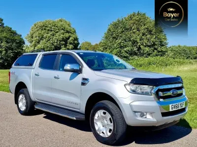 Used Ford Ranger Limited 2016 Silver Pickup