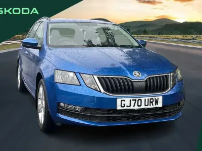 Used Skoda Octavia SE Drive 147 HP (108 kW) 2020 Blue Estate